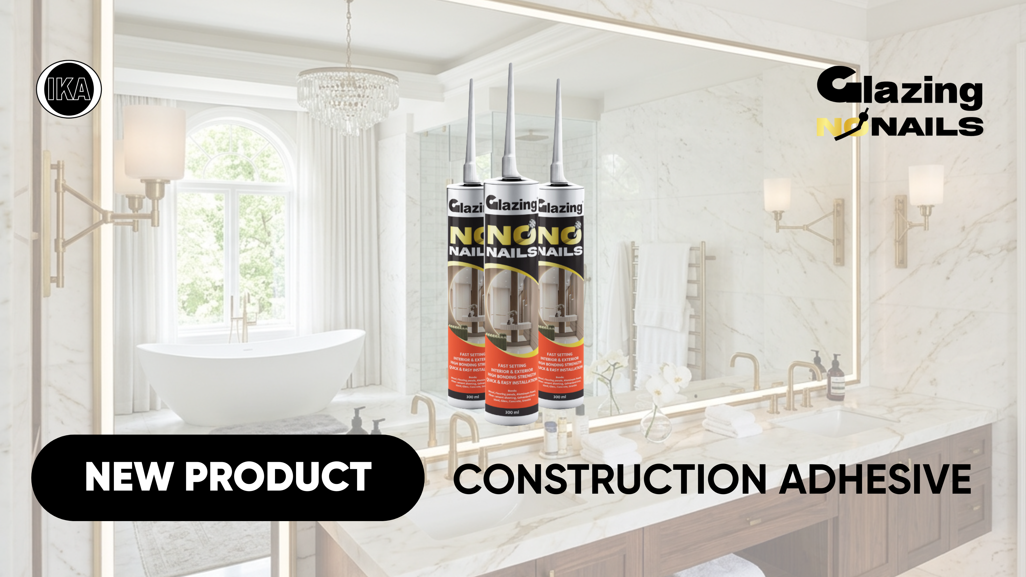 NEW PRODUCT-glazing no nails